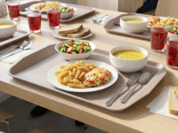 Пластиковый поднос для заведений общественного питания